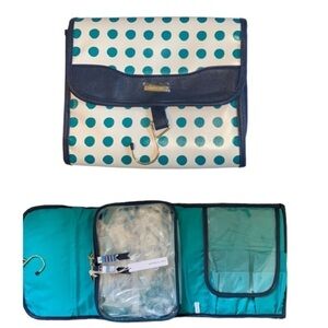 Sophia Joy Hanging Cosmetic Makeup Travel Bag Beauty Organizer Trifold